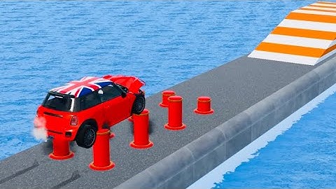 Crash master 3d game | Car Stunt Drive Mega Ramp #beamngdrive #carcrash #gaming #truck