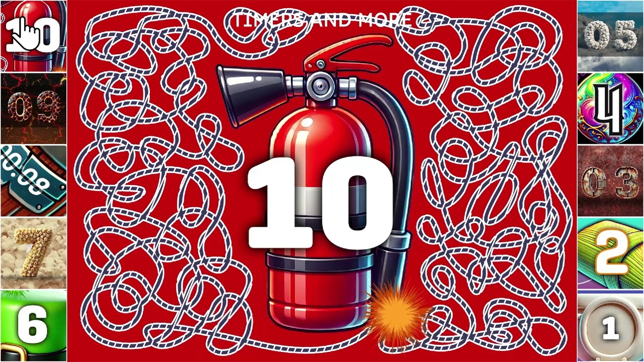 Countdown Numbers From 10 [Episode #11]