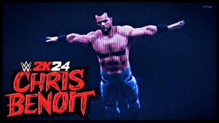 CHRIS BENOIT WWE 2K24 - CUSTOM TITANTRON W/ WHATEVER THEME