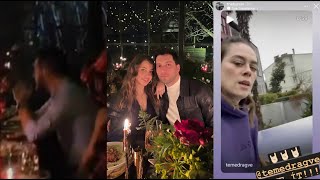 Was Kerem Bursin at the dinner with Hande Ercel's relatives? Kerem ...