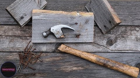 How to Repair a Broken Hammer in Six Minutes | Restoration
