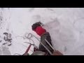 Ice climbing fixed rope practice
