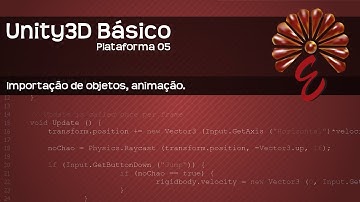 Unity 3D Básico - Plataforma 05 - Importação de objetos, animação (Unity3d 4.3.2f)