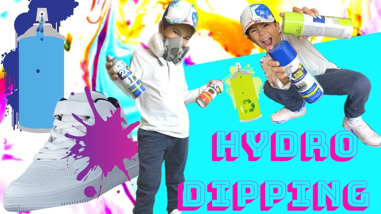 HOW TO HYDRO DIP MY SHOES