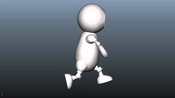 3D Animation - Robot Run Sequence