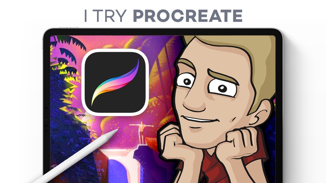 ⁣I Try PROCREATE - iPad Pro Art: is it Actually Professional?