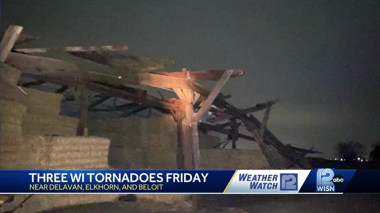Three confirmed tornadoes in southeast Wisconsin - YouTube