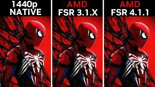 FSR 4.1.1 on RX 7800 XT in Marvel's Spider Man 2
