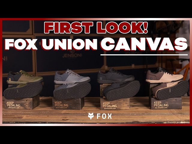 Introducing the New Fox Union Canvas Shoes! - YouTube