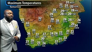 Sa weather Forecast  07 April 2018