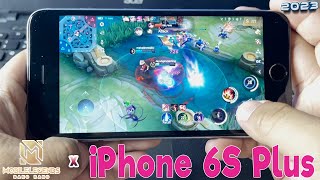 Mobile Legends: Bang Bang Gameplay on iPhone 6S Plus in 2023? | (PLAYABLE PA DIN BA?) [Handcam]