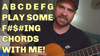 Lazy Adult Guitar Lesson # 2 - Major Chords