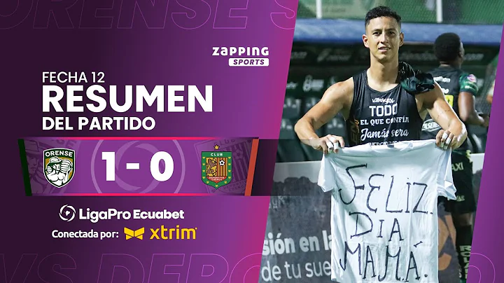 Orense SC 1 - 0 Deportivo Cuenca / Fecha 12 / LigaPro Ecuabet conectada por Xtrim