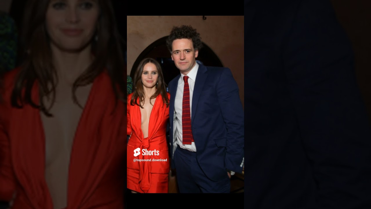 Felicity Jones British Actress with Husband Charles Guard