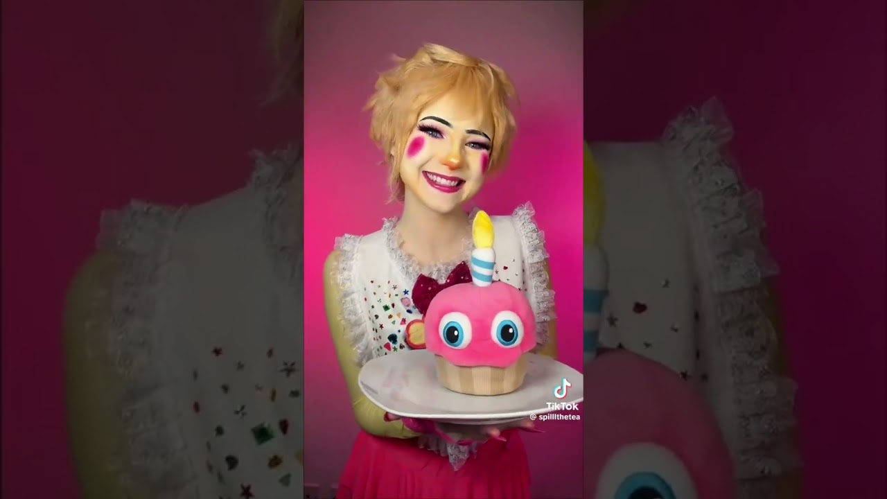 Chica Cosplays FNAF • Tiktok Compilation