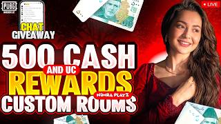 PUBG MOBILE LIVE CUSTOM ROOM UC &amp; CASH REWARD ROOMS🧿🔥 |#pubgmobile #pubgmnextstarprogram  #pubgms29