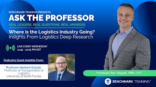 Ask the Professor: Where is the Logistics Industry Going?