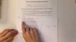 2008 AP Calc AB FRQ #2