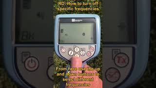 RD Frequency Tip How to remove a frequency