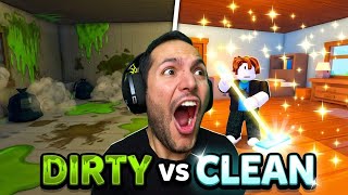 I Cleaned the Dirtiest House in Roblox screenshot 1