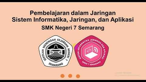 Praktek Arduino Uno dengan Fungsi Array dan Seven Segment || SMK NEGERI 7 SEMARANG