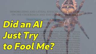 Using AI for Spider Research Surprised Me for All the Wrong Reasons