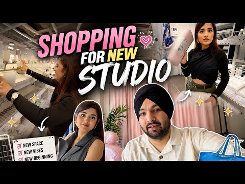 Shopping for Our New House & Studio💖 || Excited for a New Beginning🇨🇦 || @JassArsh 