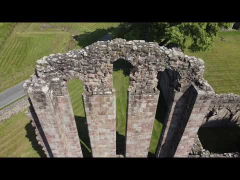 Croxden Abbey, Staffordshire. Drone ,  DJI Mini 2   2021