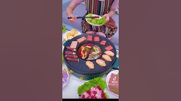 Nồi lẩu nướng 2 trong 1 #donhabep #diengiadung #shortvideo