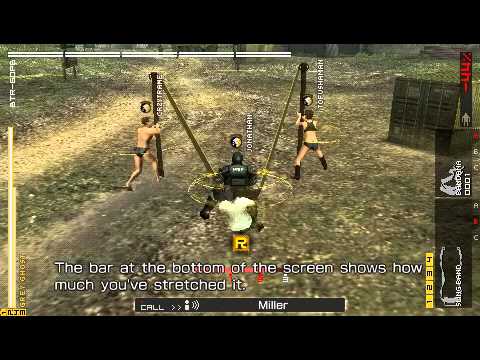 MGS: Peace Walker Co-Op Human Slingshot against Armoured Vehicle