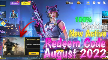 August 2022 New Redeem Code | Redemption Code COD Mobile | CODM Codes