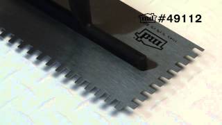 Premium Square Notch 1/4" X 3/8"X 1/4" #49112