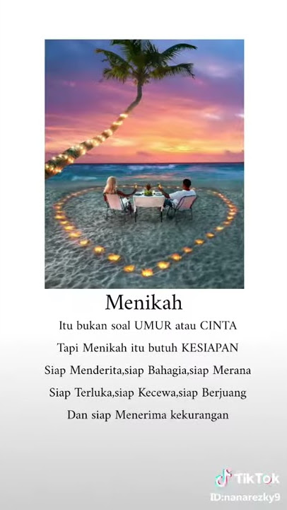 Menikah bukan masalah umur