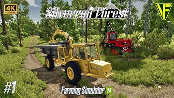 Building A New Logging Empire | Silverrun Forest #1 (Farming Simulator 25 Forestry Friday)