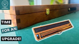 Making A BESPOKE Inlaid Pool Cue Case - Is It Fine Box Making? Probably Not.