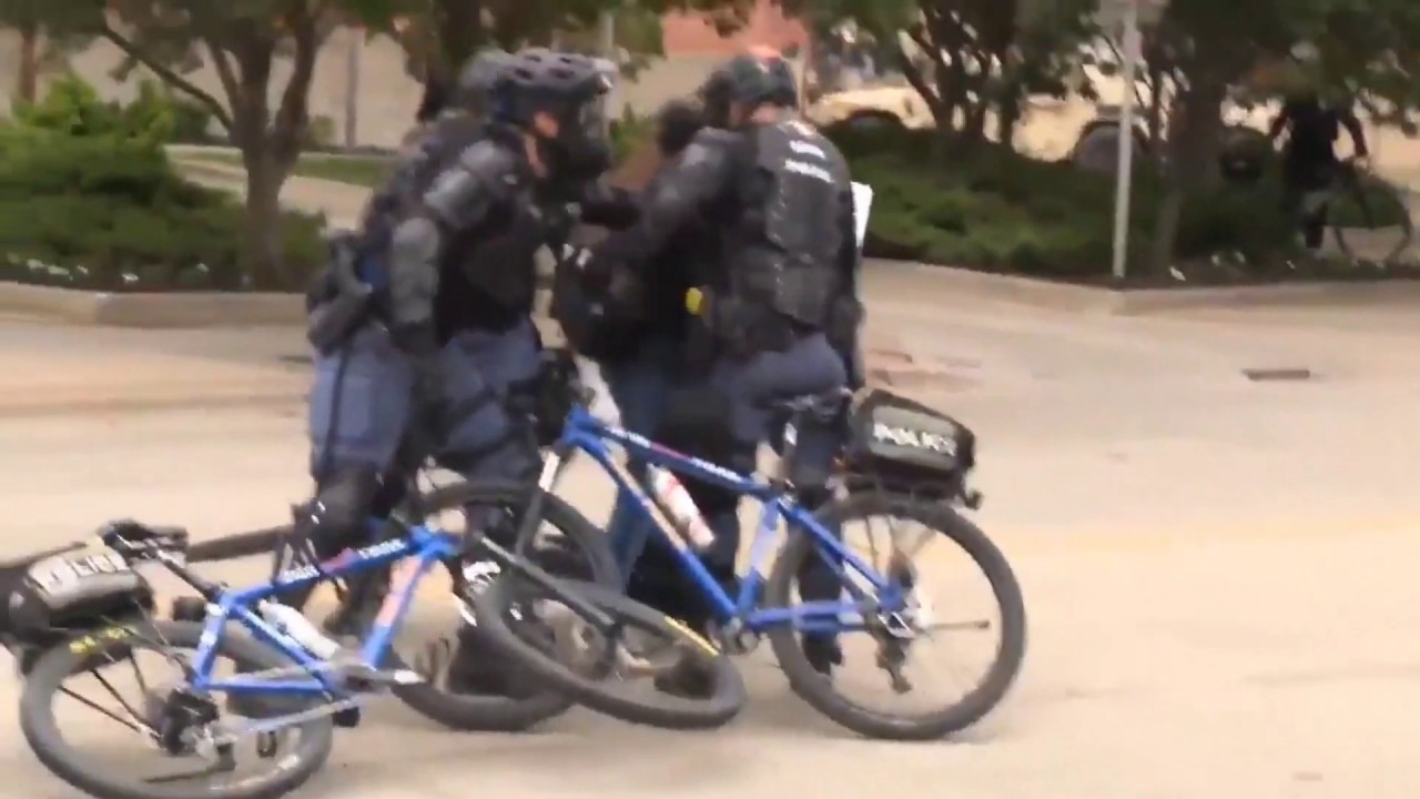 Curb your elite police officer bike team