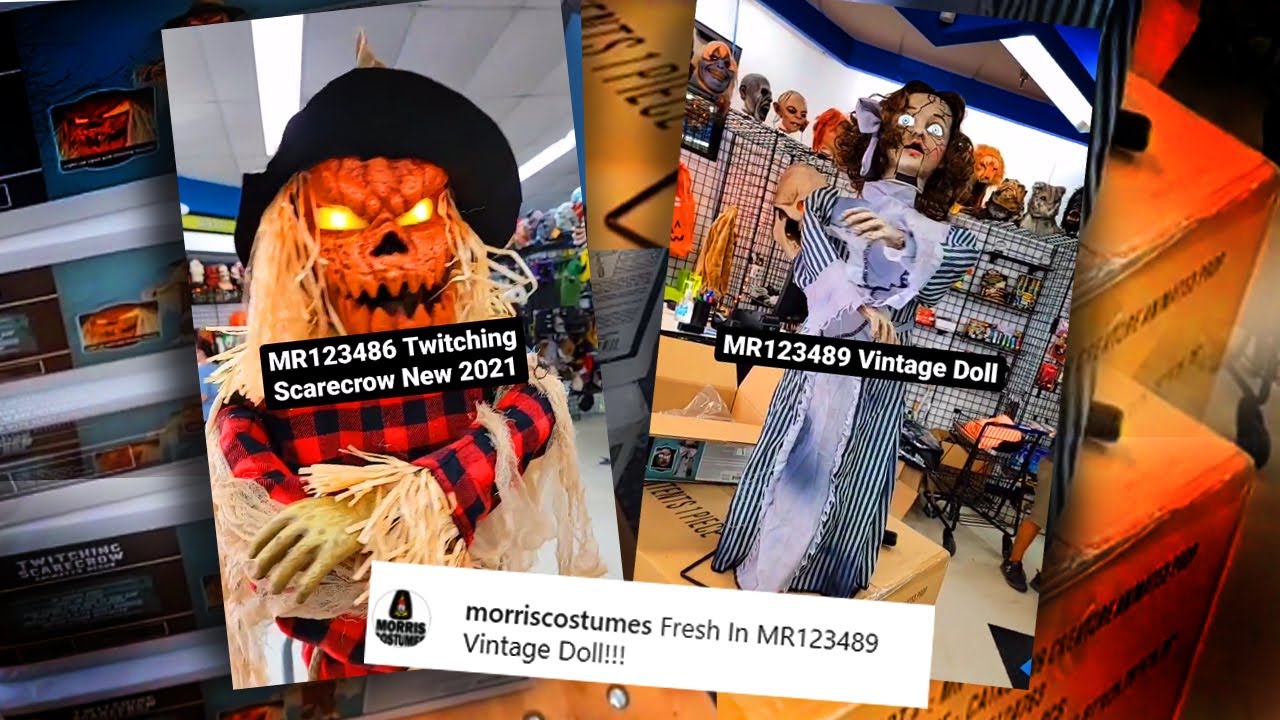 Morris Costumes FINALLY Gets 2021 Animatronic SHIPMENTS | Website Stock GOING UP