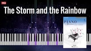 The Storm and the Rainbow | Piano Adventures 2A  Performance screenshot 3