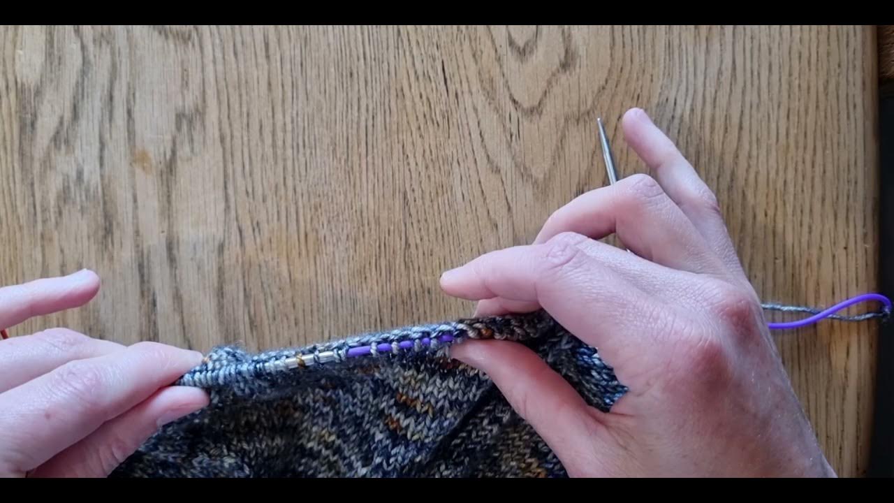 How to use The Knitting Barber cords iknit2purl2 knitting tutorial #14 