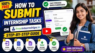 How to Submit Internship Tasks on FreeInternships.in | Step-by-Step Guide screenshot 5