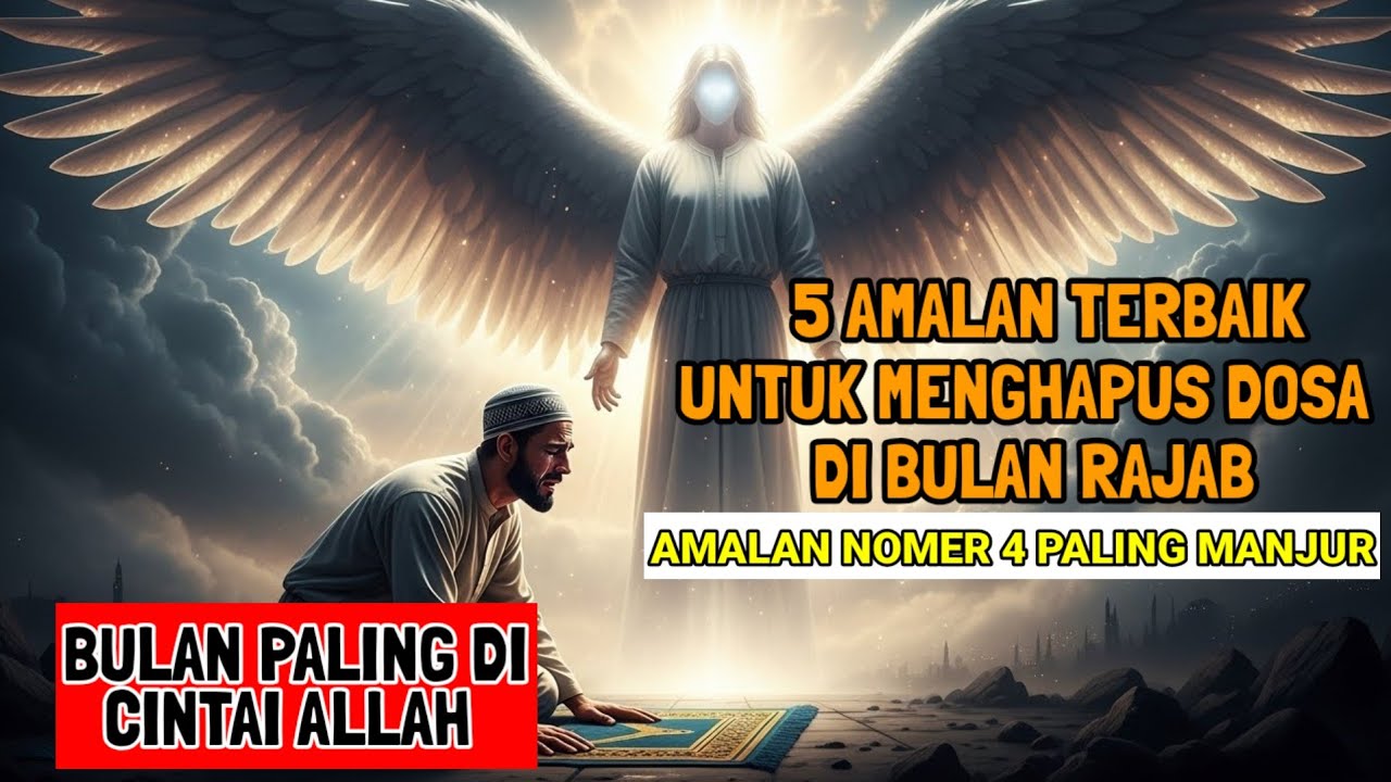 5 KUNCI RAHASIA RAJAB: Pesan Agung Malaikat Jibril untuk Meraih Ampunan dan Berkah Ramadhan