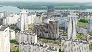 ЖК "Гранд Кристал" в Минске, ход строительства июль 2025 года.