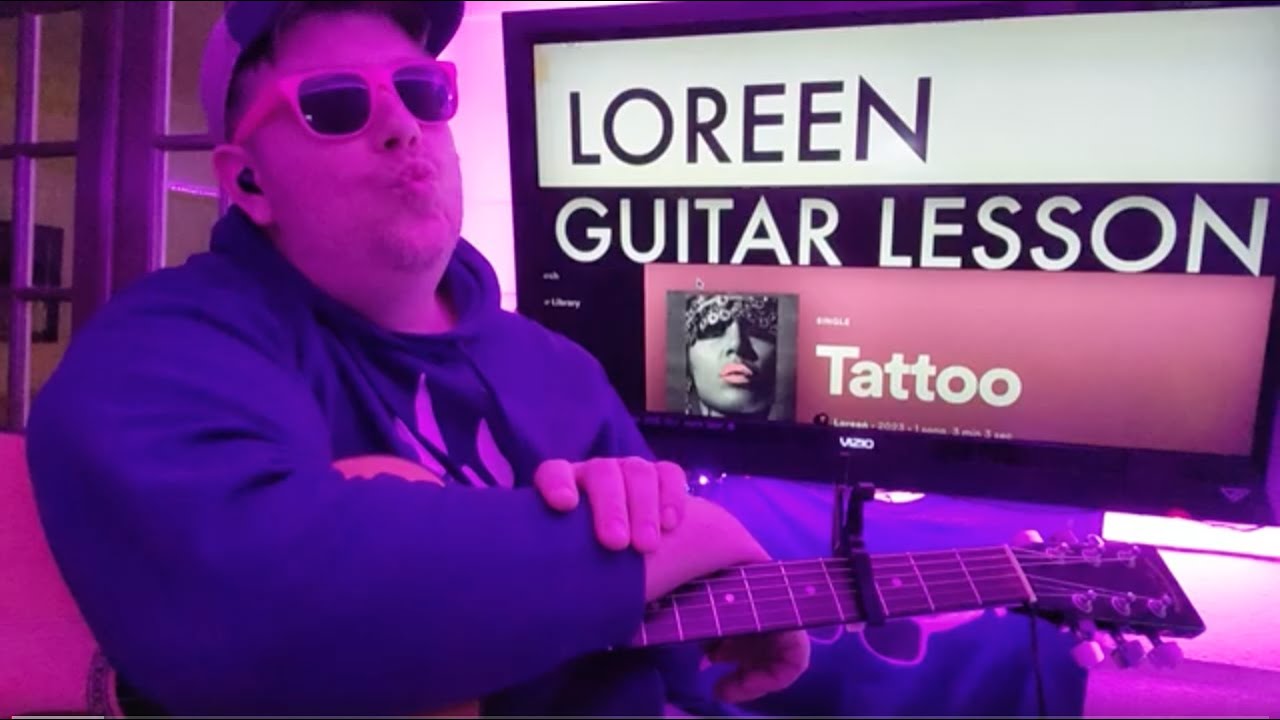 How We Broke Down Tattoo - Loreen Guitar Tutorial (Race Against The Song!)