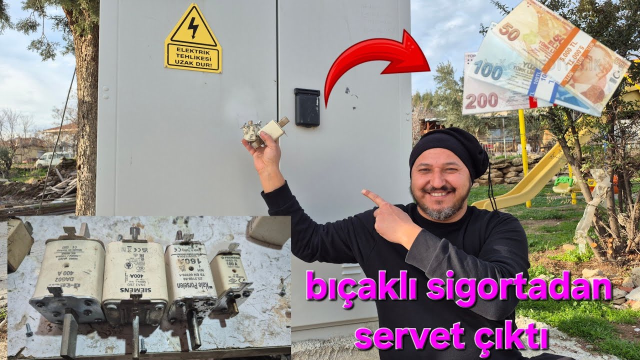 HERKESİN GÖZÜNDEN KAÇAN BIÇAKLI SİGORTA GERÇEĞİ #hurda #scrap #brass #copper #recycling 