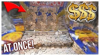 Coin Pusher || 500 QUARTERS AT ONCE!!