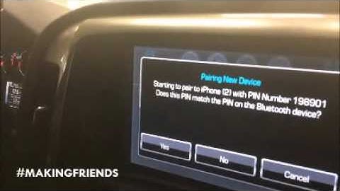 How To Pair Your Smart Phone to a MyLink Radio With Bluetooth