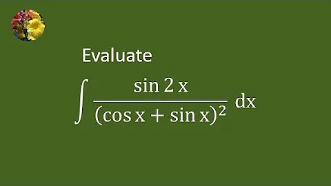 Solving indefinite integral using trignometric manipulation and substitution (Mis-1575)