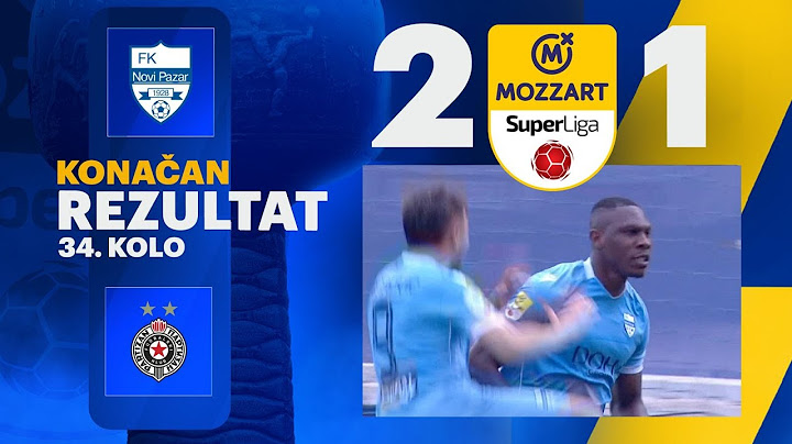 Mozzart Bet Super liga 2024/25 - 34.Kolo: NOVI PAZAR – PARTIZAN 2:1 (1:0)