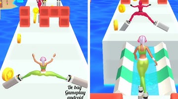 dancing race level 7 - 9 gameplay android,iOs