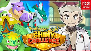 Professor Oak Shiny Challenge - Lets Go Pikachu